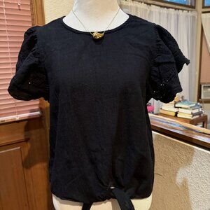 MIAMI WOMENS TOP BLACK IN LARGE SIZE